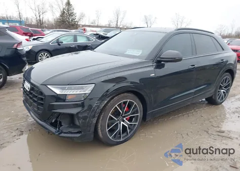 2023 Audi Q8 Prestige 55 Tfsi Quattro Tiptronic из США, поврежденный, VIN WA1FVBF16PD028292